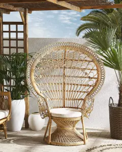 Peacock Chair EMMANUELLE Rattan Natural