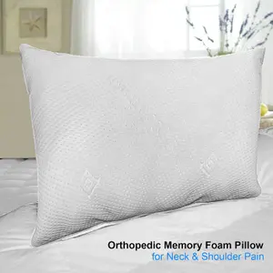 Super Soft Memory Form Pillow Luxury Quilted Pillows