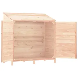 Berkfield Garden Shed 102x52x112 cm Solid Wood Fir