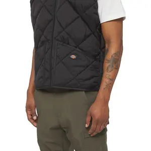 Dickies Mens Diamond Quilted Vest