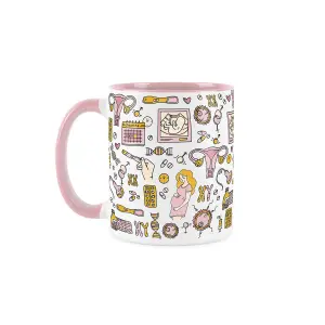 Midwife Mug - Humourous Trades Funny Novelty Gift - Tea/Coffee Hot Drinks Pink Ceramic Cup Present for Midwives/Fertility Doctors