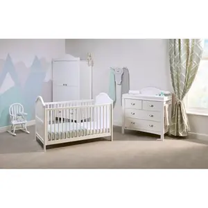 Toulouse Cot Bed White