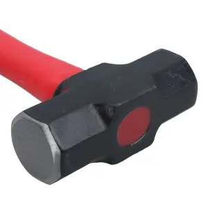 3lb Lump Hammer / Mini Sledge Hammer Mallet Fiberglass Handle