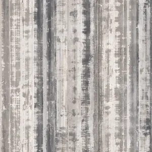 Galerie Grunge Grey White Silver Industrial Sheet Smooth Wallpaper