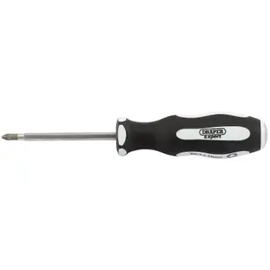 Draper 'Pound Thru' PZ TYPE Soft Grip Screwdriver, No.1 x 75mm 35227