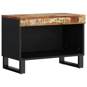 Berkfield TV Cabinet 60x33x43.5 cm Solid Wood Reclaimed