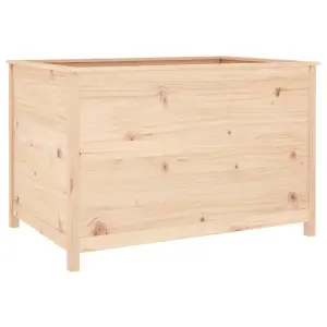 Berkfield Garden Raised Bed 119.5x82.5x78 cm Solid Wood Pine