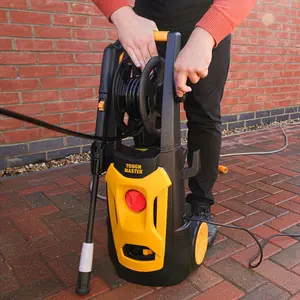 TOUGH MASTER Pressure Washer 140 Bar 1800W Compact Portable for Patio, Car, Garden