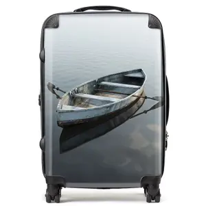 Boat On The Lake Suitcase - Medium