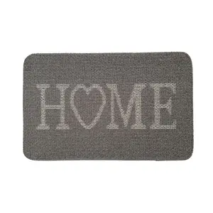 My Utility Home Kitchen Mat 50cm W x 80cm L / Silver