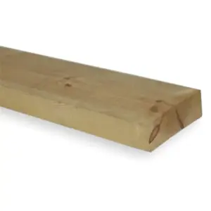 PACK OF 20 (Total 20 Units) - 75mm x 250mm (9" x 3") Sawn Timber Carcassing Wood Softwood Timber - 1.8m Length