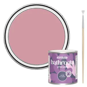 Rust-Oleum Dusky Pink Bathroom Grout Paint 250ml