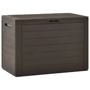 Berkfield Garden Storage Box Brown 78x44x55 cm