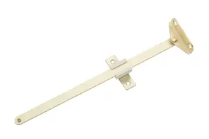 Brass effect Steel Casement stay, (L)205mm