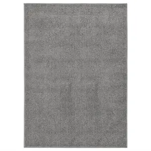 Berkfield Rug Short Pile 140x200 cm Grey