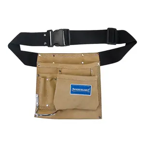 Silverline Nail & Tool Pouch Belt 5 Pocket