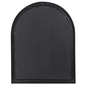 Beliani Retro Wall Mirror EMBRY Metal Black