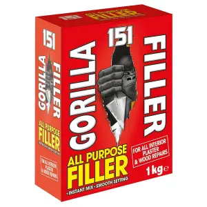 151 Gorilla Filler All-Purpose Filler - 1kg - White