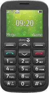 SIM Free Doro 1380 Mobile Phone - Black