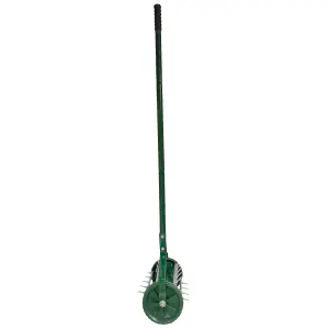 KCT Garden Spike Roller Lawn Aerator - Gardening Tool