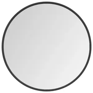 Berkfield Wall Mirror Black 60 cm