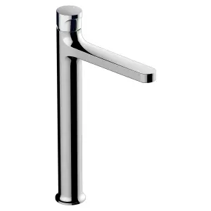 RAK Positano Tall Polished Chrome Modern Basin Tap Solid Brass