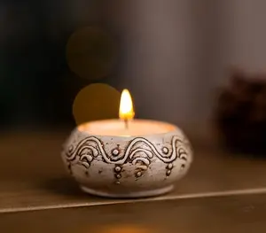 Small Round Tealight Candle Holder