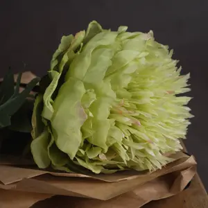 UK Homeliving Artificial Green Peony