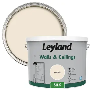 Leyland Magnolia Silk Emulsion paint, 10L