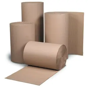 900mm x 75m Strong Protective Corrugated Cardboard Roll For Wrapping & Shipping