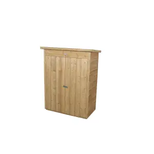 Forest Garden 600L Tongue & groove Pent Garden storage 1215mm 1080mm