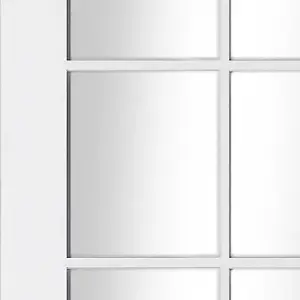 10 Lite Glazed White Internal Door, (H)1981mm (W)762mm (T)35mm