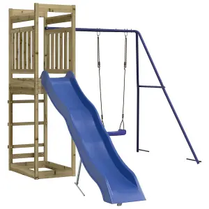 Berkfield Outdoor Playset Impregnated Wood Pine