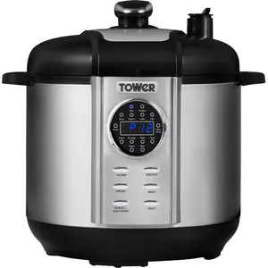 Health 5L Stainless Steel Digital Pressure Cooker