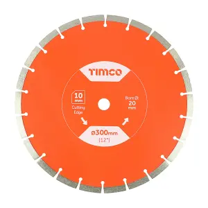 TIMCO General Purpose Diamond Blade Segmented  - 300 x 20.0