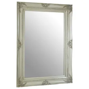 Interiors by Premier Baroque Rectangular Silver Wall Mirror