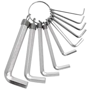 Dekton 10pc Hex Key Set 1.5mm - 10mm