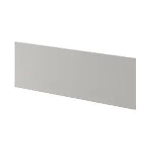 GoodHome Stevia Matt pewter grey Slab 2 drawer front, bridging door & bi fold door 1000mm