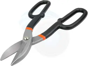 HARDEN 57011, tin snips 265 mm , 10" drop forget carbon steel, soft grip handles