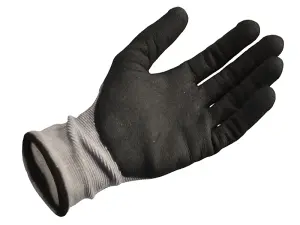 Scan Breathable Microfoam Nitrile Gloves - Medium Size 8 SCAGLONITMFM