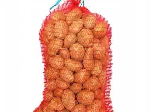 Strong Net Woven Sacks Wood Log Logs Kindling Vegetables Mesh Bags -35cm x 50cm Maroon 25 Pack