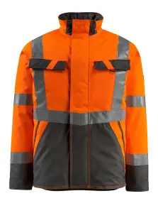 Mascot Safe Light Penrith Winter Jacket (Hi-Vis Orange/Dark Anthracite)  (Small)