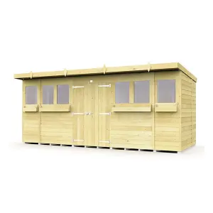 DIY Sheds 16x6 Pent Summer Shed