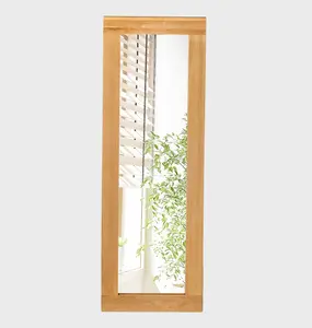 Hallowood Furniture Waverly Oak - Oak Framed Mirror (MIR1380-S)