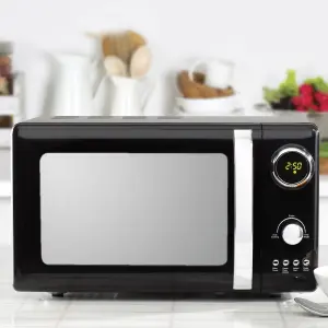 Daewoo Kensington SDA1655GE Black Microwave 20 Litre 800W