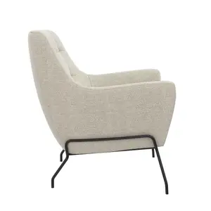 Brayden Upholstered Accent Chair Beige