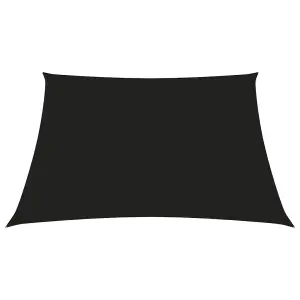 Berkfield Sunshade Sail Oxford Fabric Square 6x6 m Black