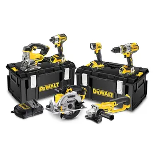 DEWALT DCK694P3 Brushless 3 Speed 6 Piece Kit 18V 3 x 5.0Ah Li-ion