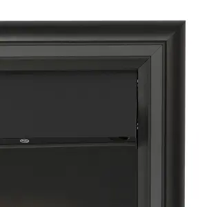 Adam Cambridge Coal Electric Fire in Black