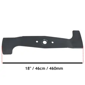 SPARES2GO Metal Blade compatible with Honda IZY46 HRG465 HRG465C Lawnmower (46cm 18")